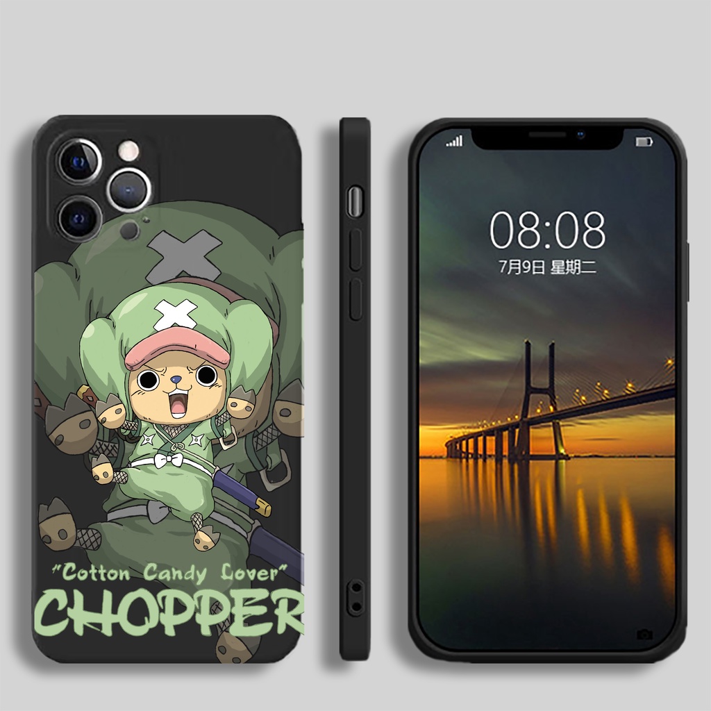 Ốp Điện Thoại Silicone Chống Sốc In Hình One Piece Chopper Cho iPhone 13 / 12 / 11