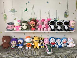 Set 5 gấu bông bất kì size 30cm