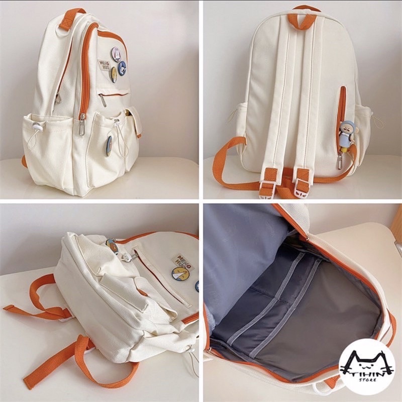 Balo Đi Học Chống Thấm Nước Mã 2721 Tihinstore
