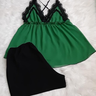 Đồ ngủ sexy voan lụa
