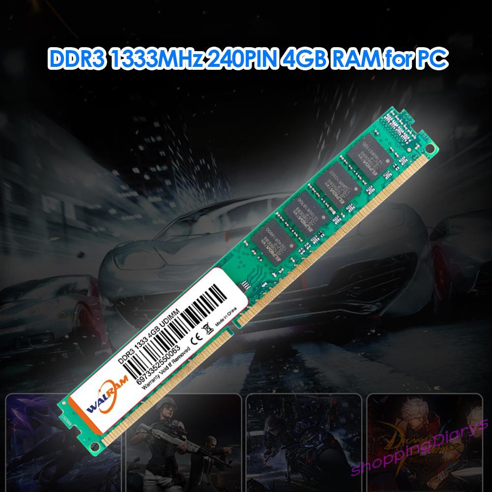 ✤The New✤4GB 1333MHz DDR3 RAM Desktop Memory Module 240-Pin Memories Storage Board | BigBuy360 - bigbuy360.vn