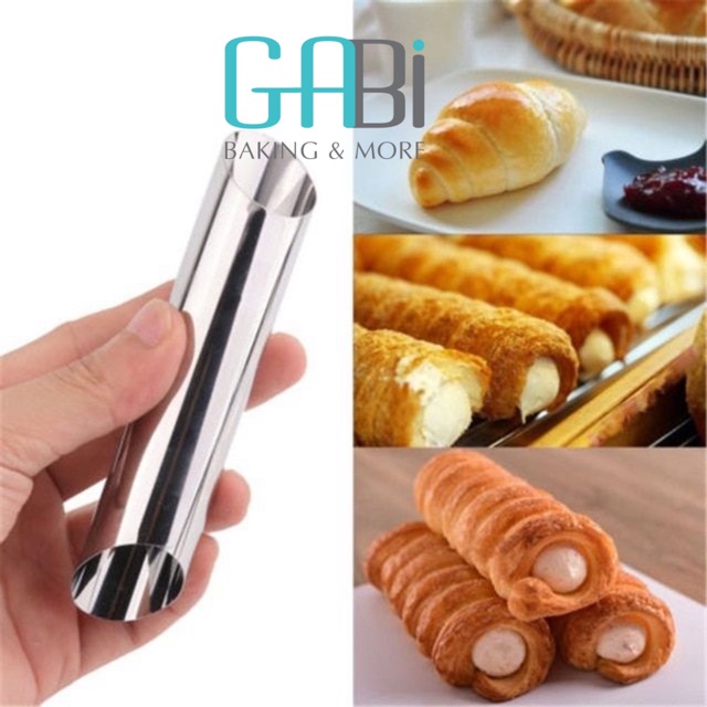 Set 5 chiếc đui cuộn bánh sừng bò