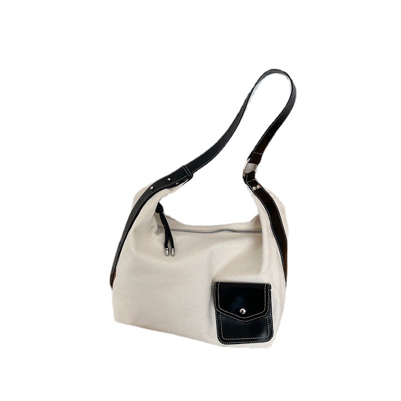 Túi xách canvas Ielgy sức chứa lớn đa năng đơn giản và thời trang cho nữ