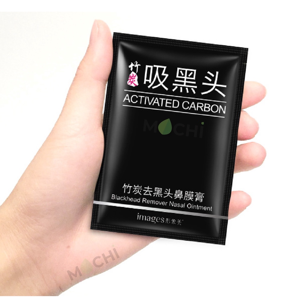 Gel Lột Mụn Đầu Đen l Mụn Cám Than Tre Hoạt Tính Mask Mặt Nạ Lột Mụn Activated Carbon Images Nội Địa Trung MOCHI SHOP