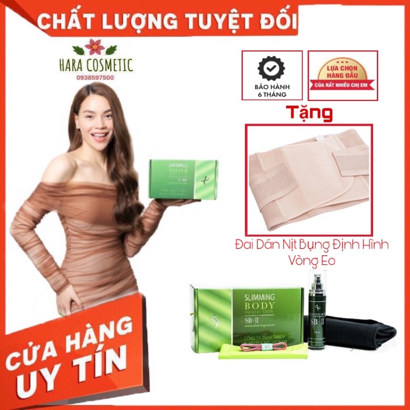  BỘ ĐAI Ủ NÓNG SLIMMING BODY SB2 ĐAI Ủ NÓNG CẢI TIẾN