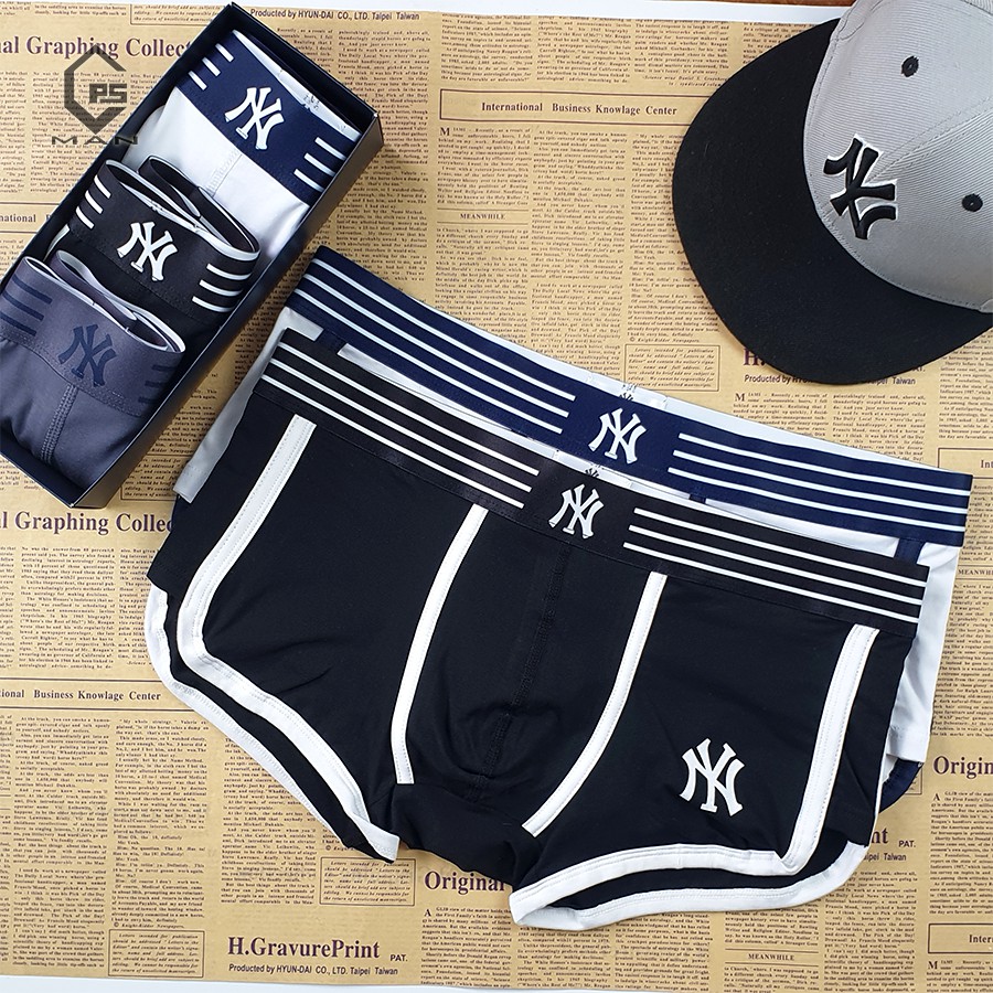 Quần Lót Nam Boxer Dáng Thể Thao New York Yankees