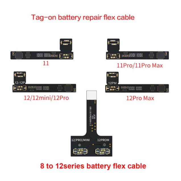 Cáp fix pin JC iP 11 - 12 Pro Max (dùng cho box V1SE)