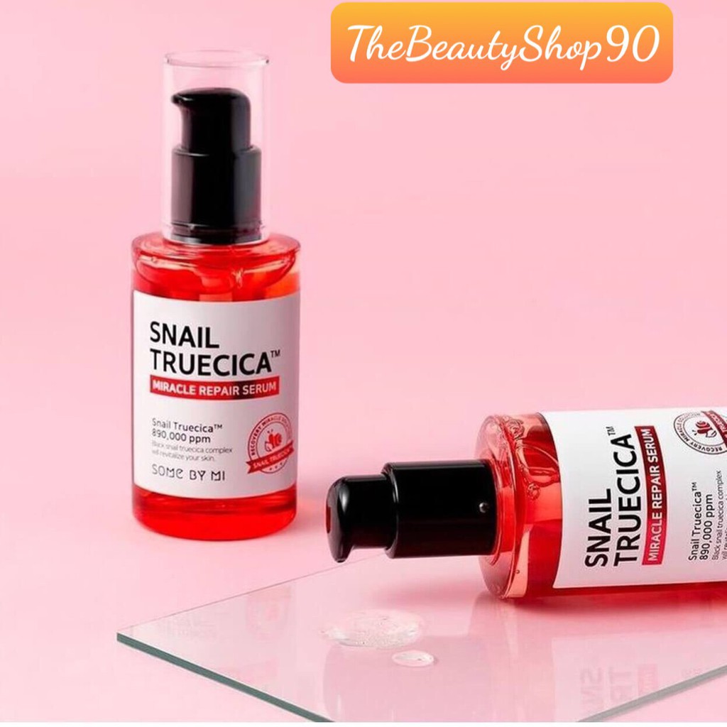 [CHUẨN AUTH]  Serum Ốc Sên Đỏ Some By Mi Snail Truecica 50ml