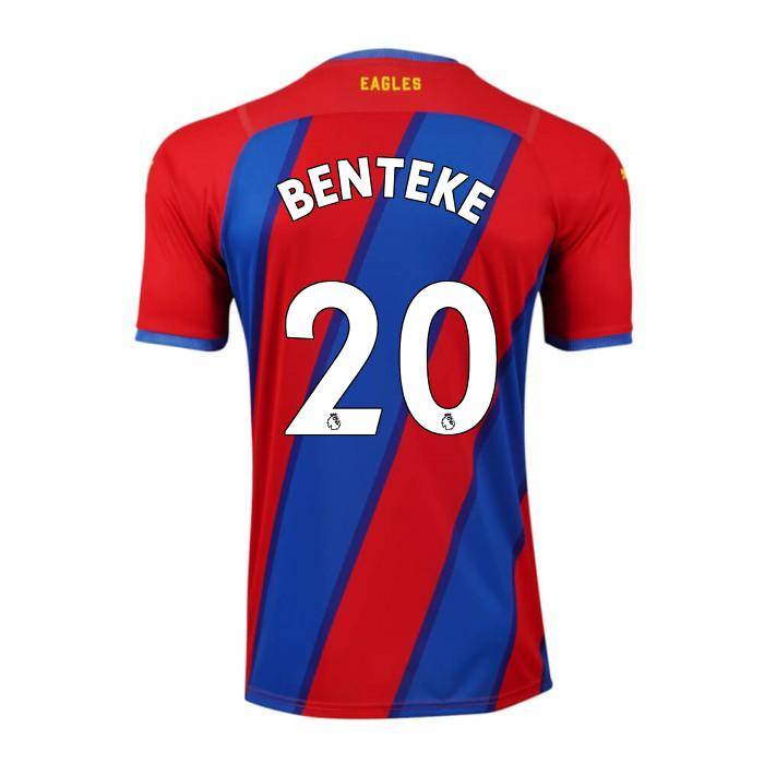 Áo Thun Đá Banh Sân Nhà Olise Zaha Benteke Edouard Gallagher 2021-2022