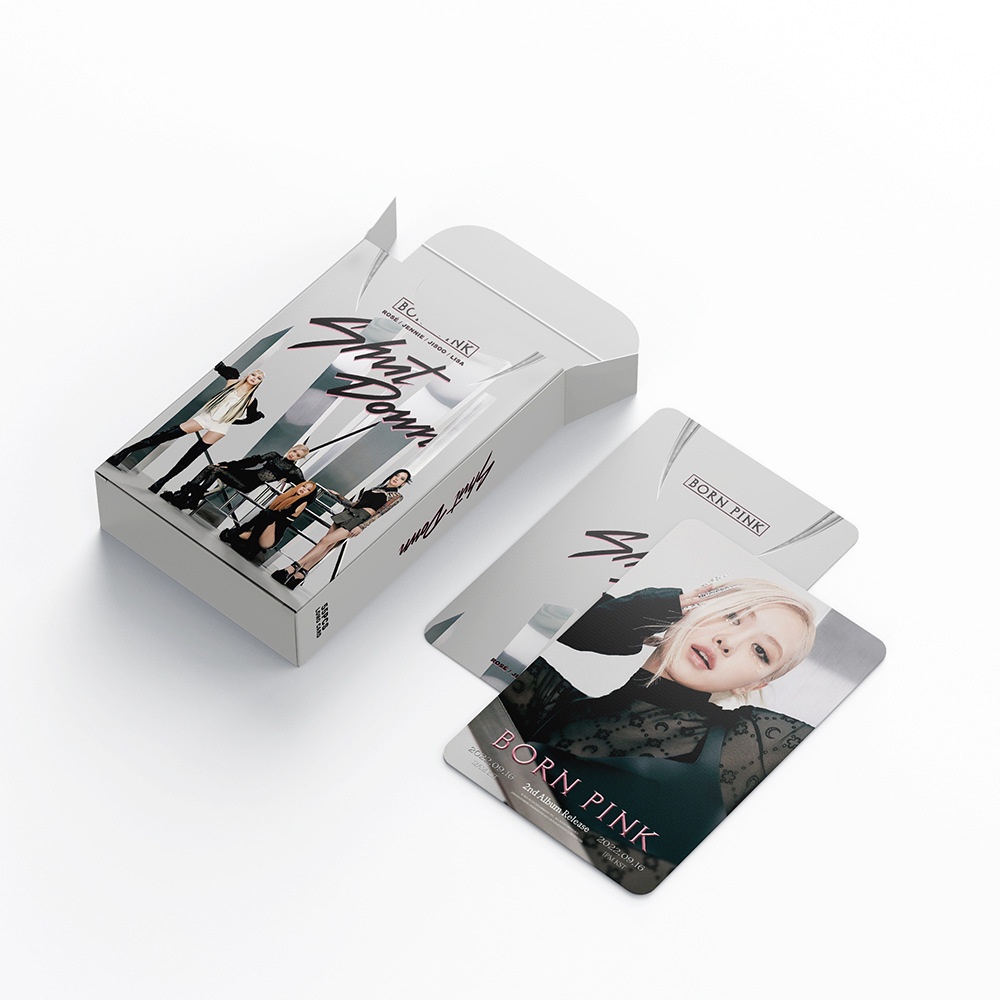 Hộp 55 Ảnh LOMO Card Nhóm Nhạc BLACKPINK 2022