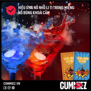 Combo kẹo nổ boom