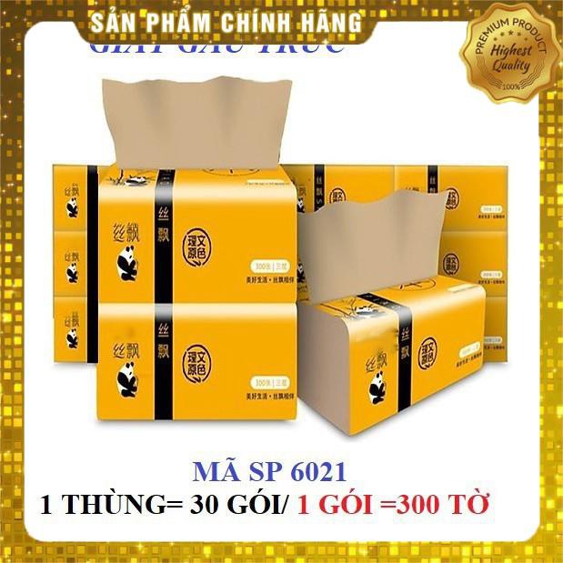 Mua 3 tặng 1- RẺ SỐC- Giấy ăn gấu trúc Sipiao chính hãng cao cấp  300 tờ - Lẻ 1 gói - Hanayuki Asia