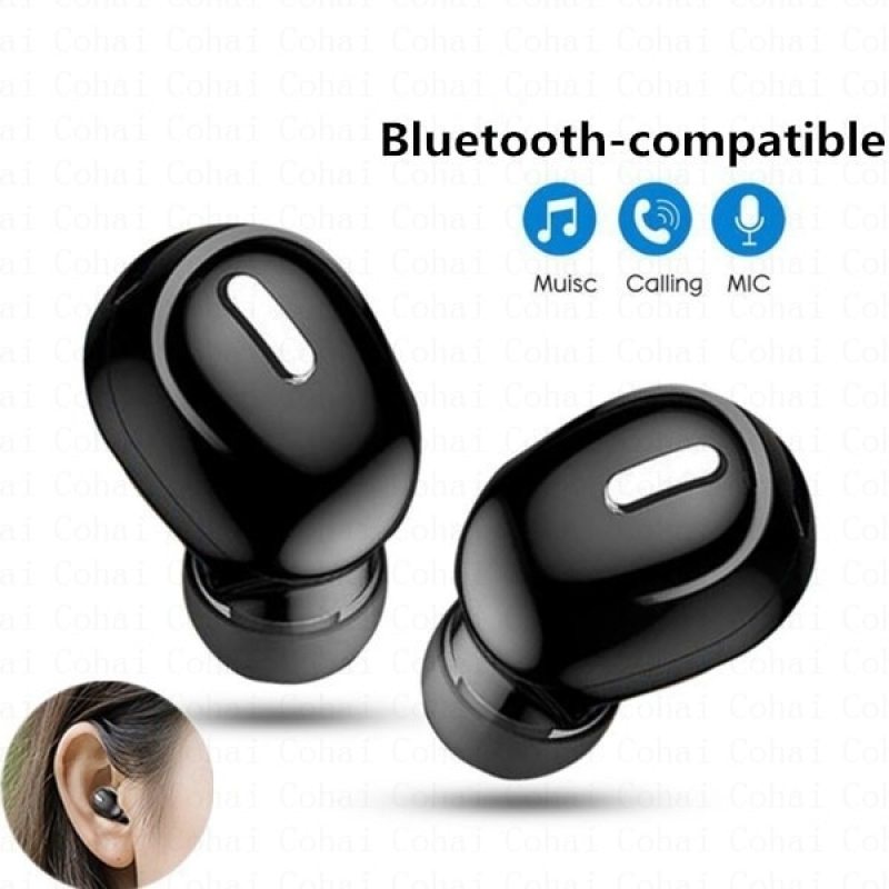 Tai nghe nhét tai Bluetooth 5.0 ZEEJUL không dây có micro cho Samsung Huawei