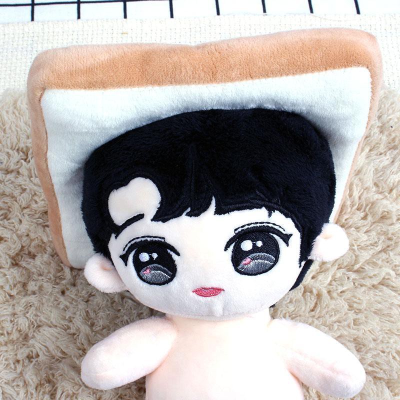 Kpop Toys Dolls Design Xiao Zhan Wang Yibo Blackpink Velvet Material Size 20 / 25cm For Babies