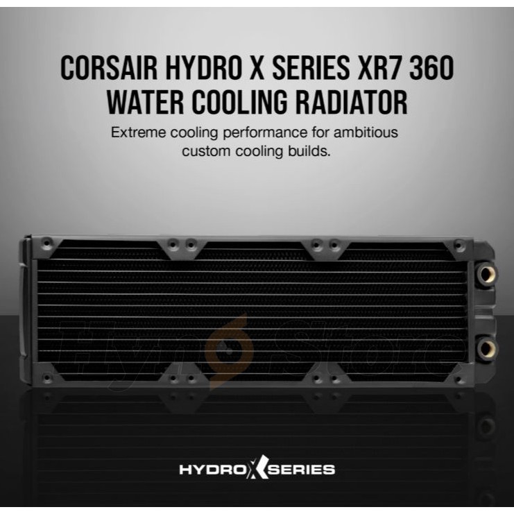 Rad tản nhiệt chất lượng cao Corsair XR7 360 dày 55mm Tản nhiệt nước custom - Hyno Store