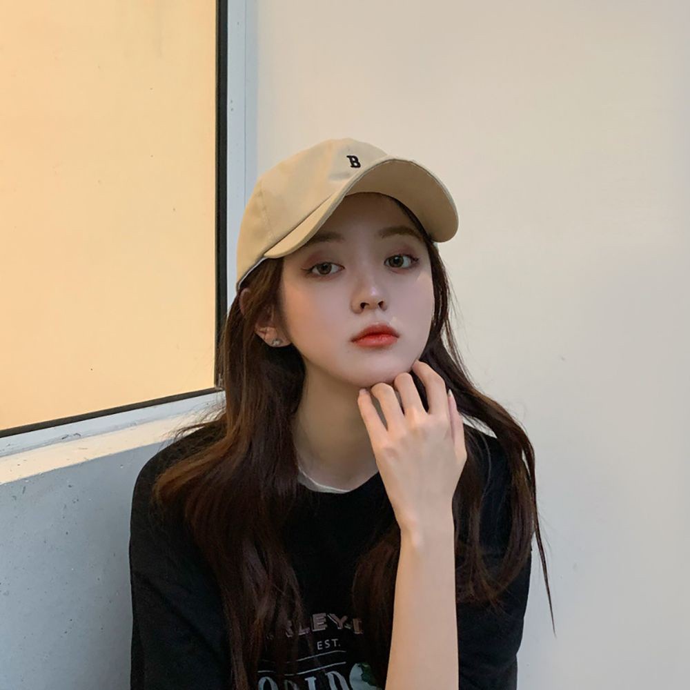 Mũ Lưỡi Trai Thêu Chữ Phong Cách Hip Hop Hàn Quốc Thời Trang Cho Nam Nữ