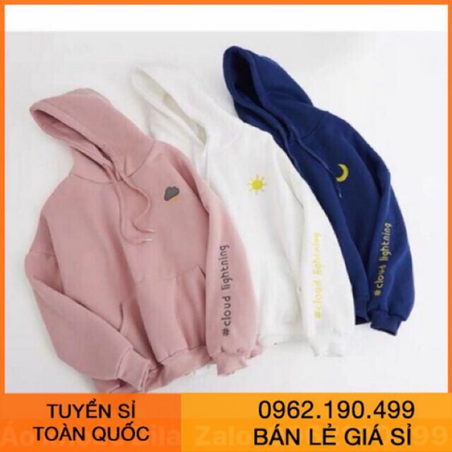 ÁO HOODIES NỈ BÔNG HOT TREND FREESIZE DƯỚI 50kg kèm hình chụp thật