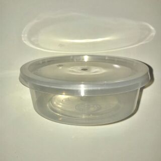 Hộp nhựa đựng slime nguyên liệu làm slime