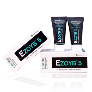 Gel làm giảm và ngăn ngừa mụn EZOYB 5% Benzoyl Peroxide 5%