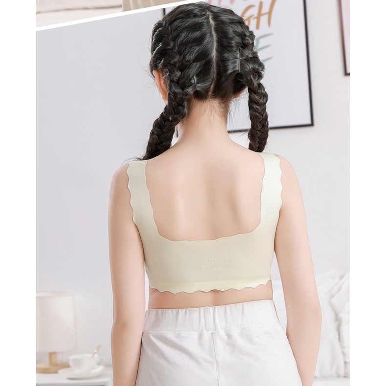 Áo lá bé gái bra nữ sinh cao cấp cho trẻ em từ 25-65kg