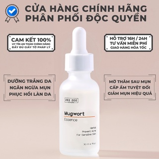 [CHÍNH HÃNG] MUGWORT Essence ZEE ZEE Skincare - Tinh chất Ngải Cứu Ngăn Ngừa Mụn, Dưỡng Sáng, Phục Hồi, Mờ Thâm Sau Mụn!