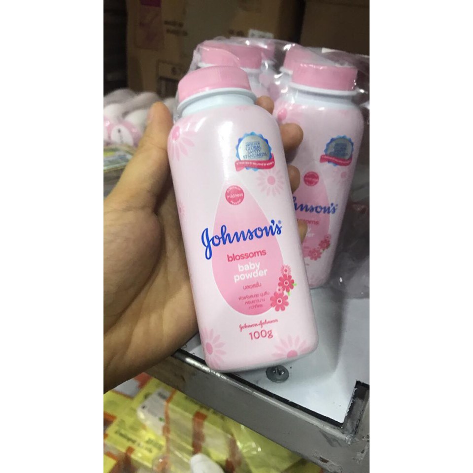 Phấn thơm em bé Johnsons Baby Powder đủ màu