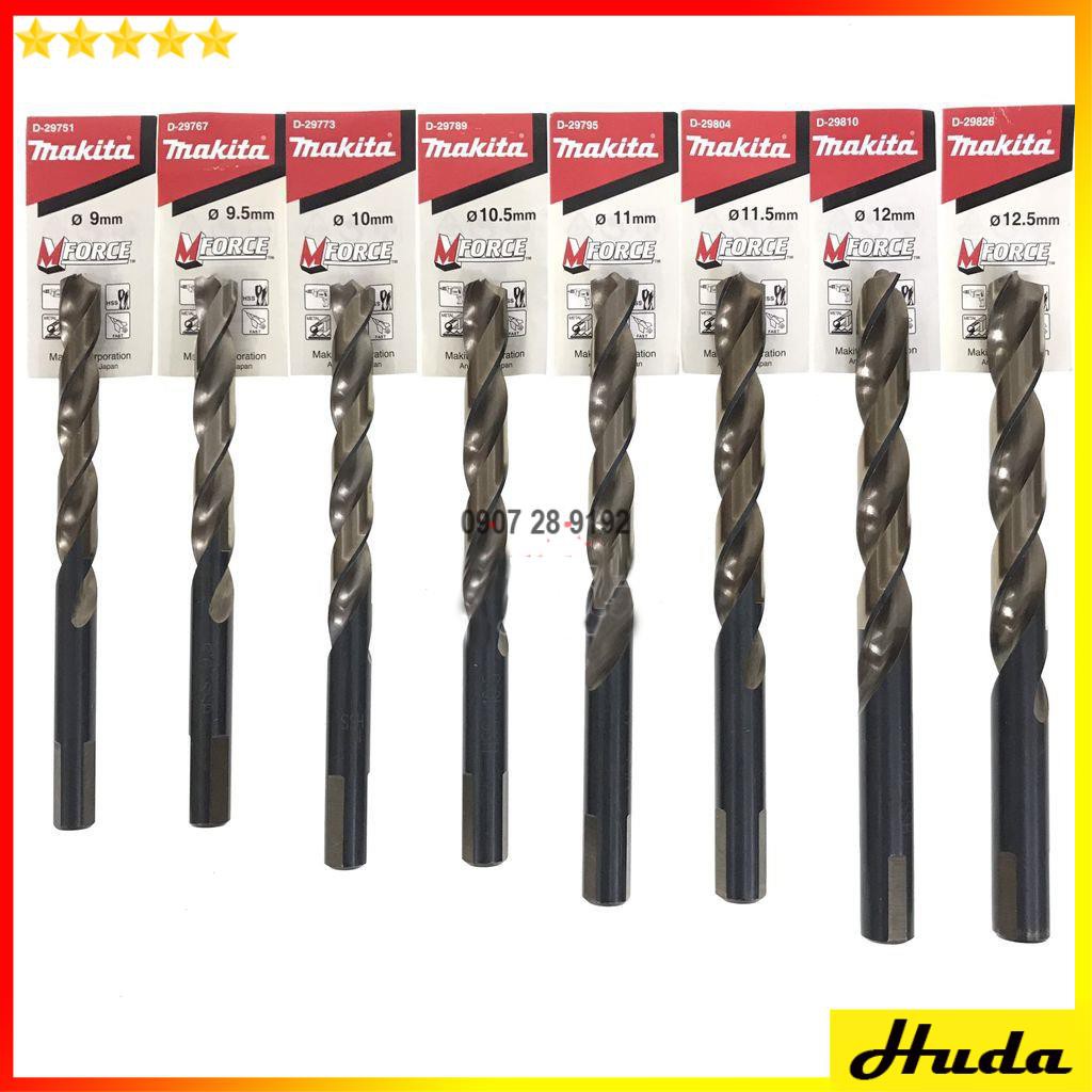 Mũi khoan kim loại HSS M-force 9.0mm-12.5mm Makita