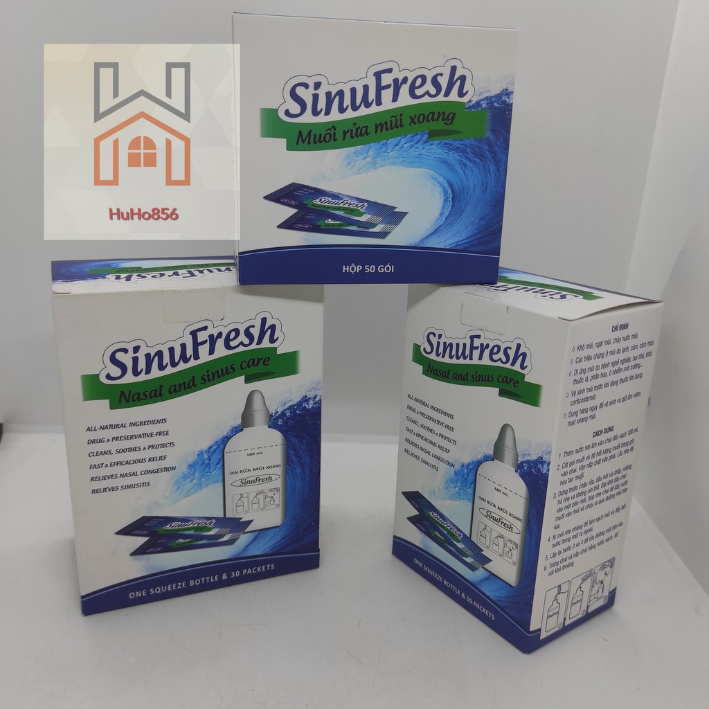 Nước rửa mũi xoang Cát Linh Sinufresh