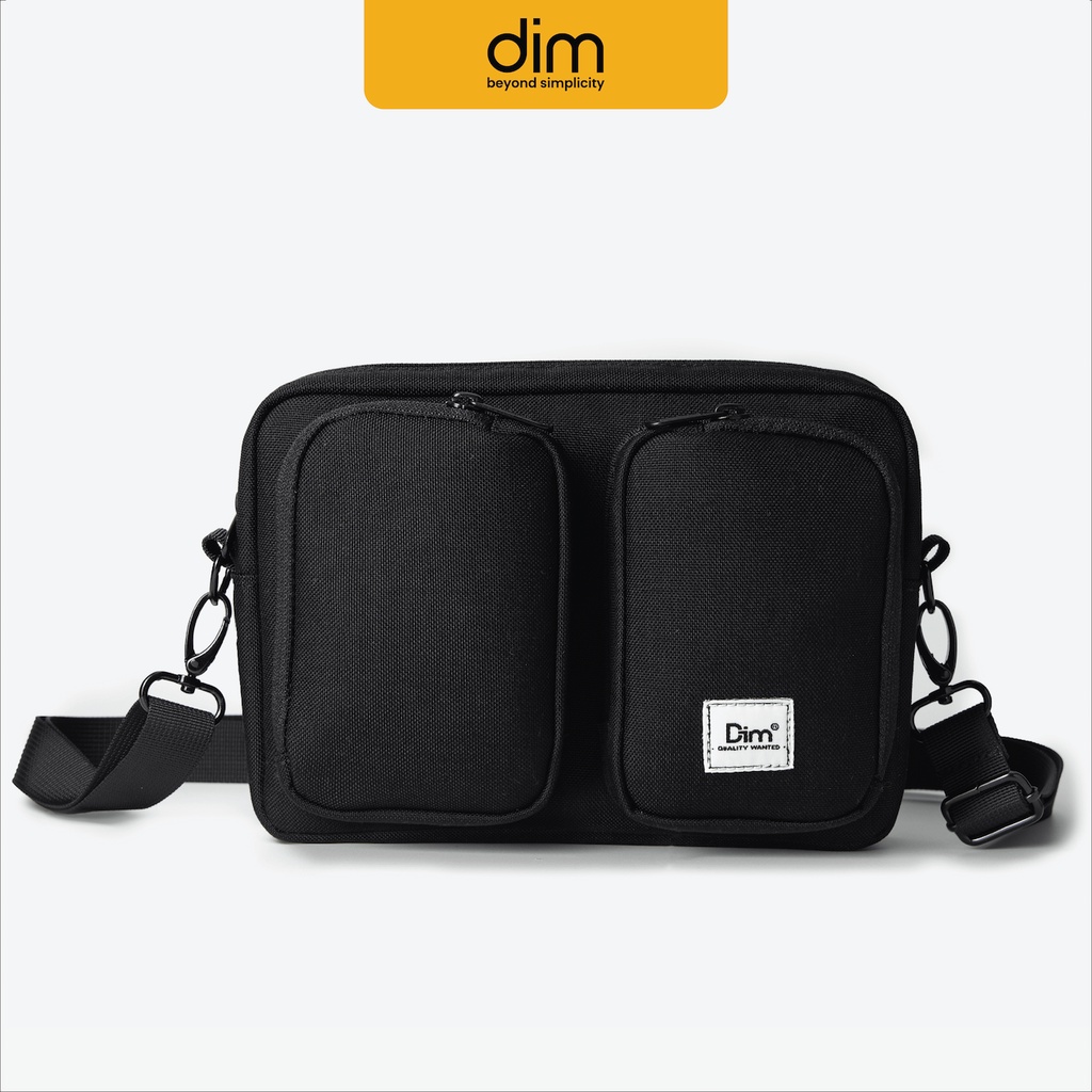 Túi đeo chéo thời trang nam nữ DIM Double Bag (Chất liệu chống thấm nước)