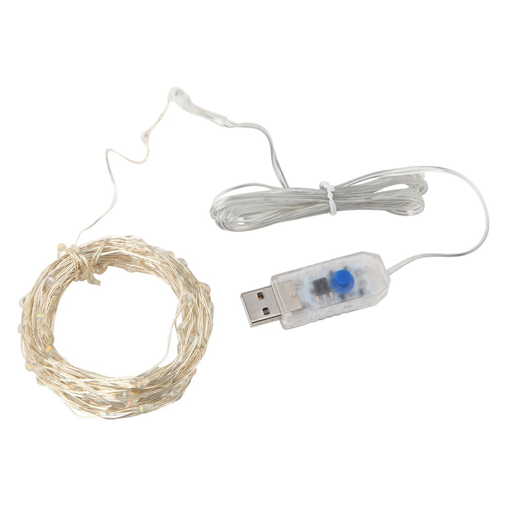 Dây Đèn led Trang Trí Giáng Sinh Bằng Đồng 20m Chống Nước