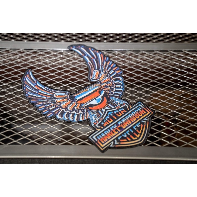 Patch trang trí áo thun, sơ mi, áo khoác Harley Davidson kích thước 20*30cm