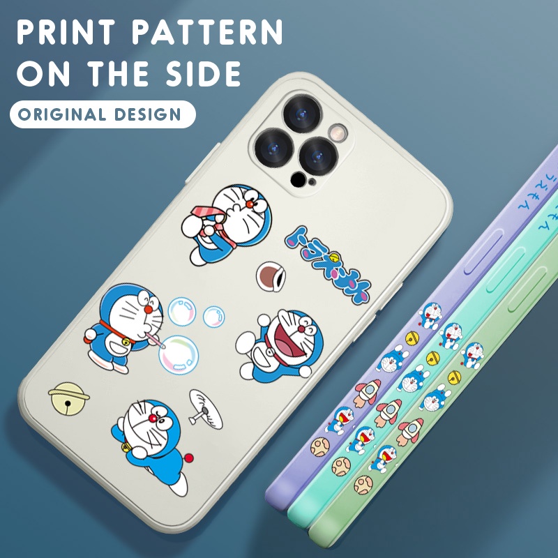 Ốp Điện Thoại Silicon Họa Tiết Doraemon Hoạt Hình Bảo Vệ Camera Cho Xiaomi Redmi Note 11/Note 11S