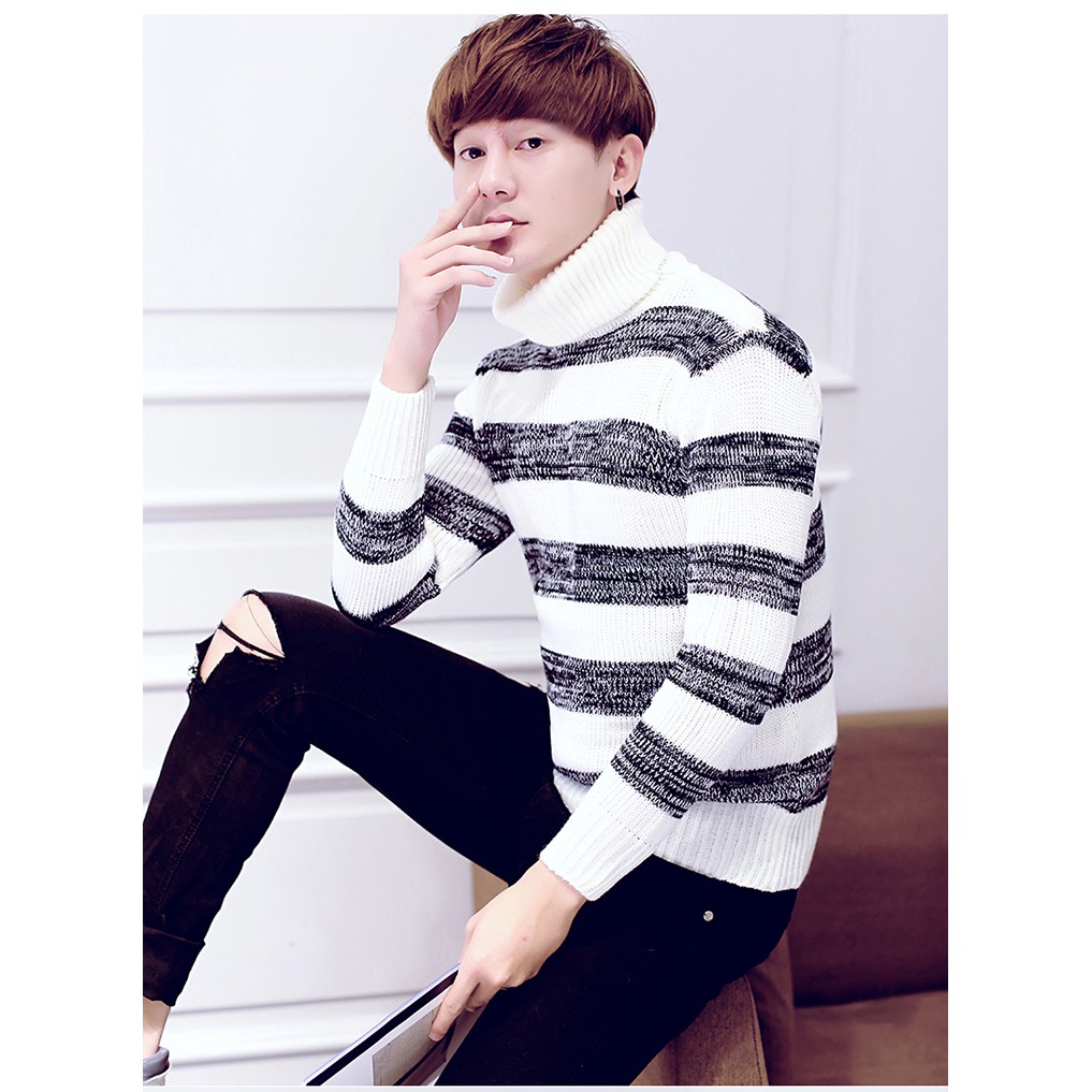 Aó len Nam cao cổ thời trang | BigBuy360 - bigbuy360.vn