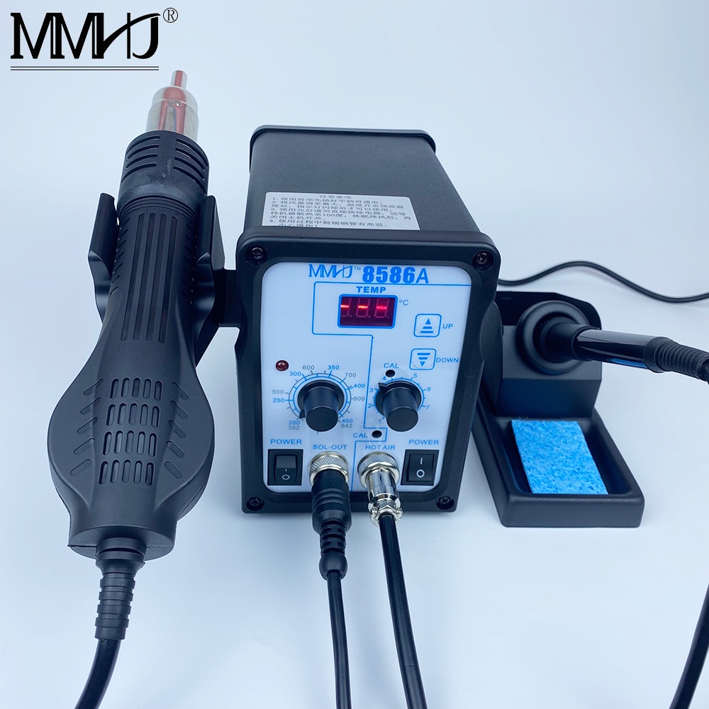 Trạm khò hàn MMHJ 8586A 2 trong 1