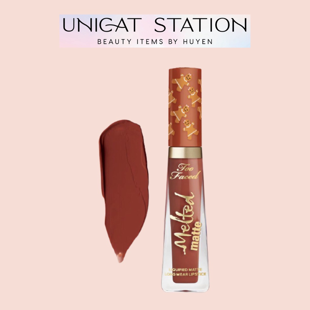 Son TOO FACED Melted Matte Liquified Long Wear Lipstick - Gingerbread Man