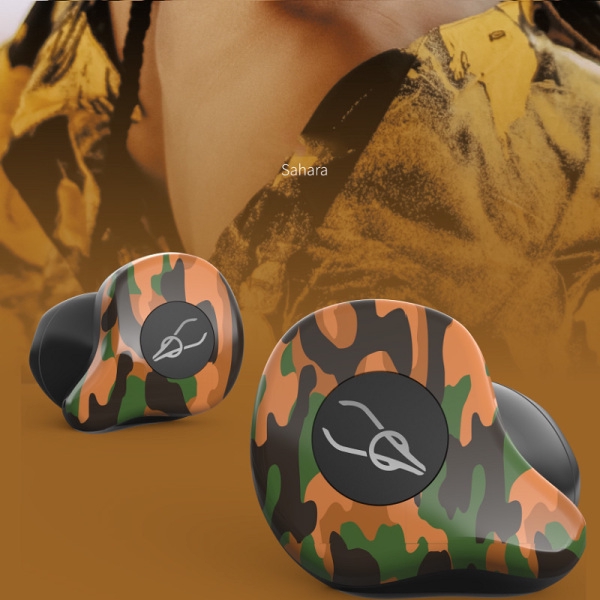 Sabbat X12 Ultra Camouflage TWS True Wireless 5.0 Bluetooth Headset In-Ear Stereo Earbuds Headset