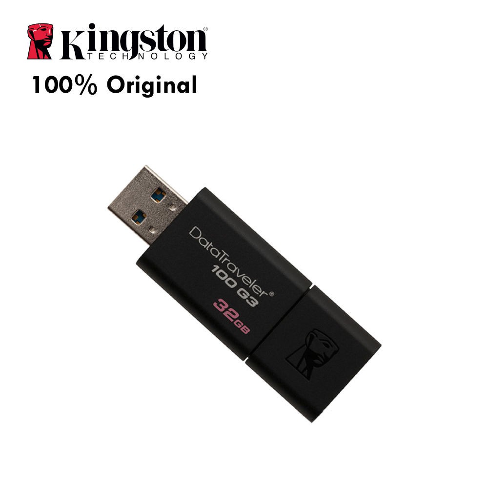 USB 3.0 32GB Kingston DataTraveler 100 -DT100G3/32GB- Bảo Hành 5 Năm- Hàng Chính Hãng | BigBuy360 - bigbuy360.vn