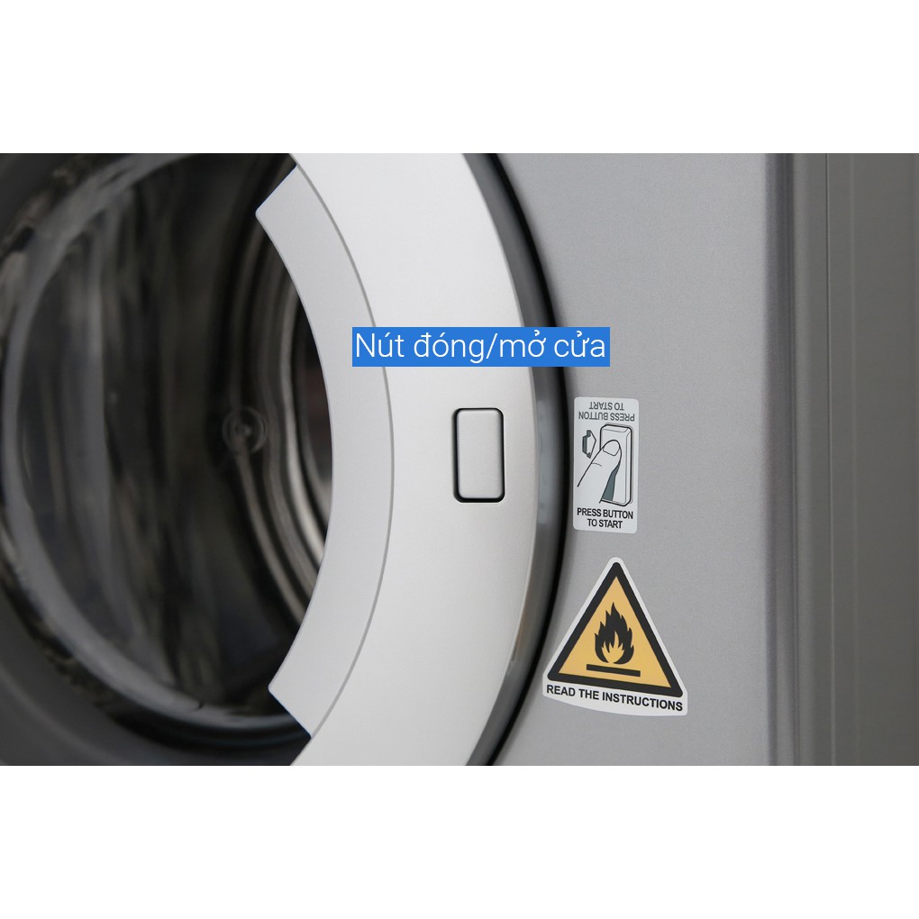 [Giao HCM] - Máy sấy quần áo Electrolux EDV7552S, 7.5kg (Xám bạc) - Hàng Chính Hãng