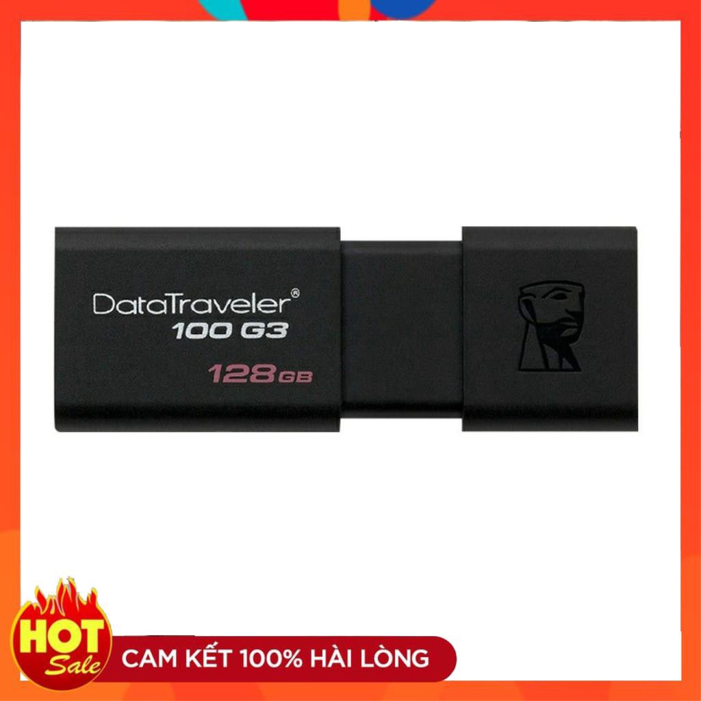 [Chính hãng]USB Kingston DT100G3 16GB 32GB 64GB nắp trượt tốc độ upto 100MB/s chuẩn chính hãng phân phối