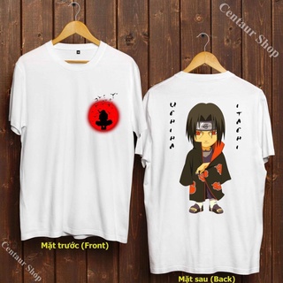[HOT SALE]💙 Áo Thun Uchiha Itachi - Áo Thun Naruto - Itachi T-Shirt - Akatsuki T-Shirt siêu đẹp - UIC-037 !