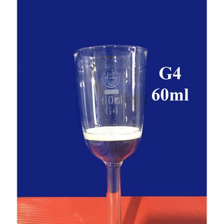 PHỄU THỦY TINH LỌC XỐP G4, 60ml - 250ml (Bao chất lượng tốt, giá rẻ) - DỤNG CỤ THÍ NGHIỆM
