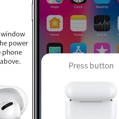 Tai nghe Bluetooth TWS Hoco EW02 / EW03 / EW04 hỗ trợ định vị, popup, đổi tên, cảm ứng chạm (Trắng)