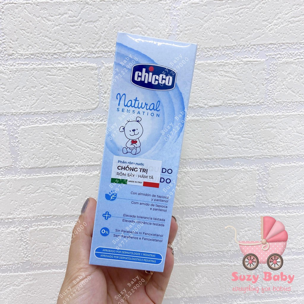 PHẤN RÔM NƯỚC CHICCO - 100M