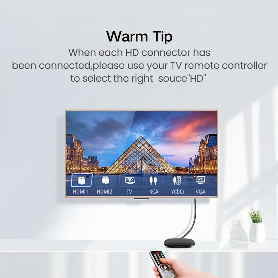 Ugreen Cáp Chuyển Đổi HD 4K HDMI Cho Xiaomi Mi Box Apple TV PS4