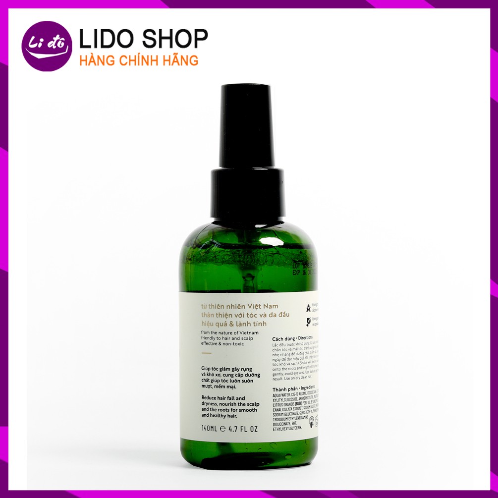 Nước dưỡng tóc tinh dầu bưởi (pomelo hair tonic) Cocoon 140ml | BigBuy360 - bigbuy360.vn