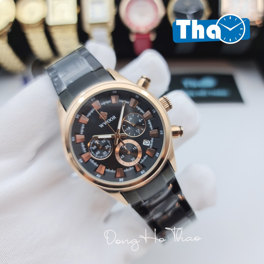 Đồng Hồ Nam Wwoor 8857 Full 6 Kim Đẳng Cấp Cá Tính