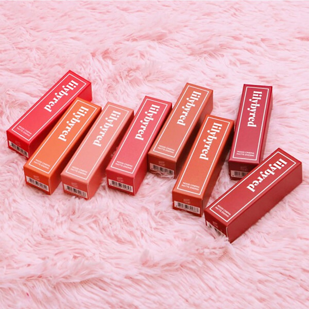 Son Thỏi Lì LILYBYRED Mood Cinema Matte Ending Siêu Mịn | BigBuy360 - bigbuy360.vn