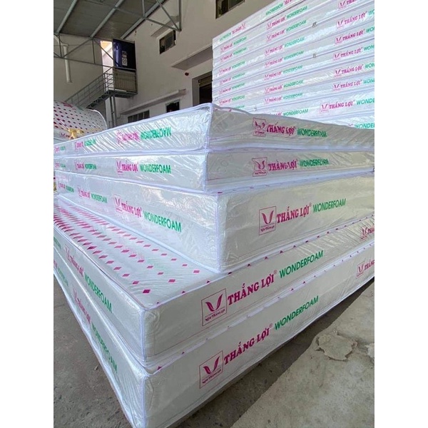 Nệm cao su non thiên nhiên Wonder Foam Thắng Lợi 10 phân