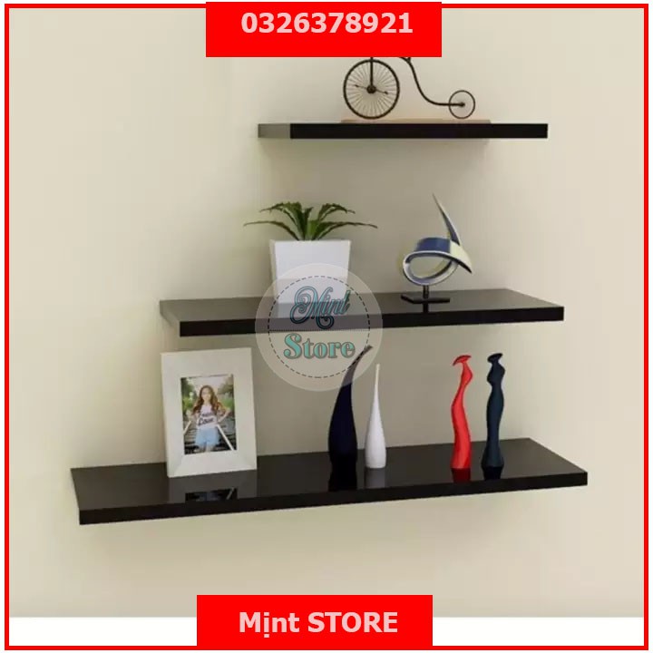 [Kệ trang trí gỗ MDF] - Kệ treo tường gỗ mdf, gỗ tự nhiên Mịnt STORE THÔNG TIN CHI TIẾT Kệ trang trí được làm bằng gỗ tự