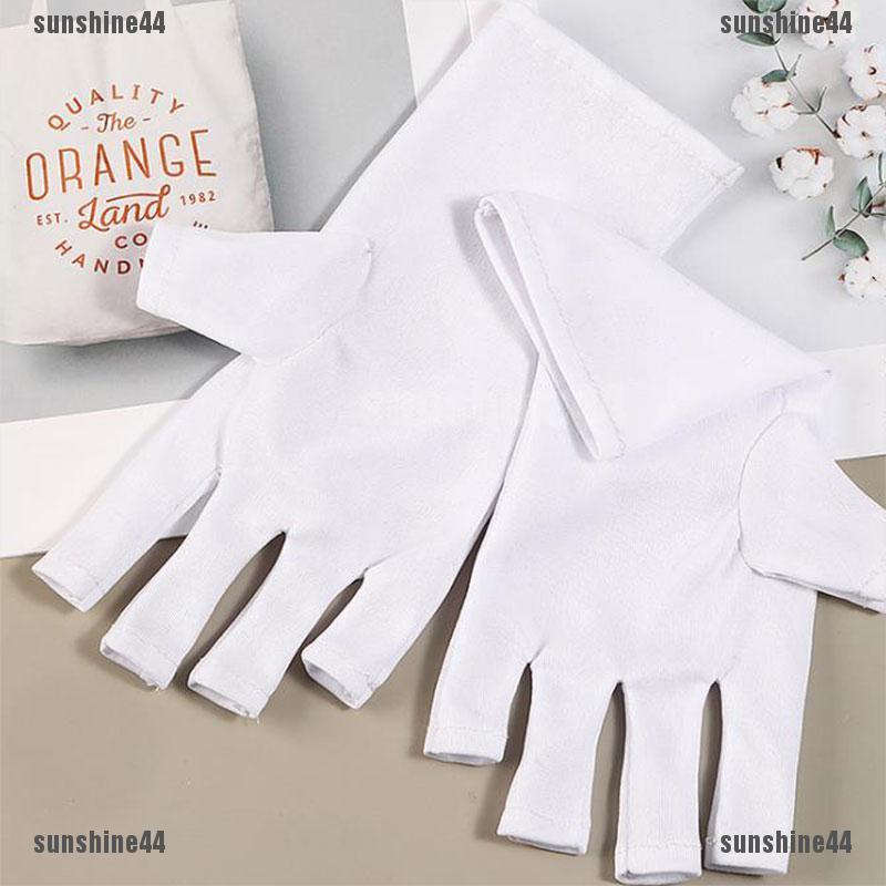 1 Đôi Găng Tay Chống Tia UV Bảo Vệ Móng